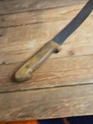  Vintage 17" OA 12" Curved Blade High Carbon Steel Butchers Knife BAGAT BROS. GC — photo 9