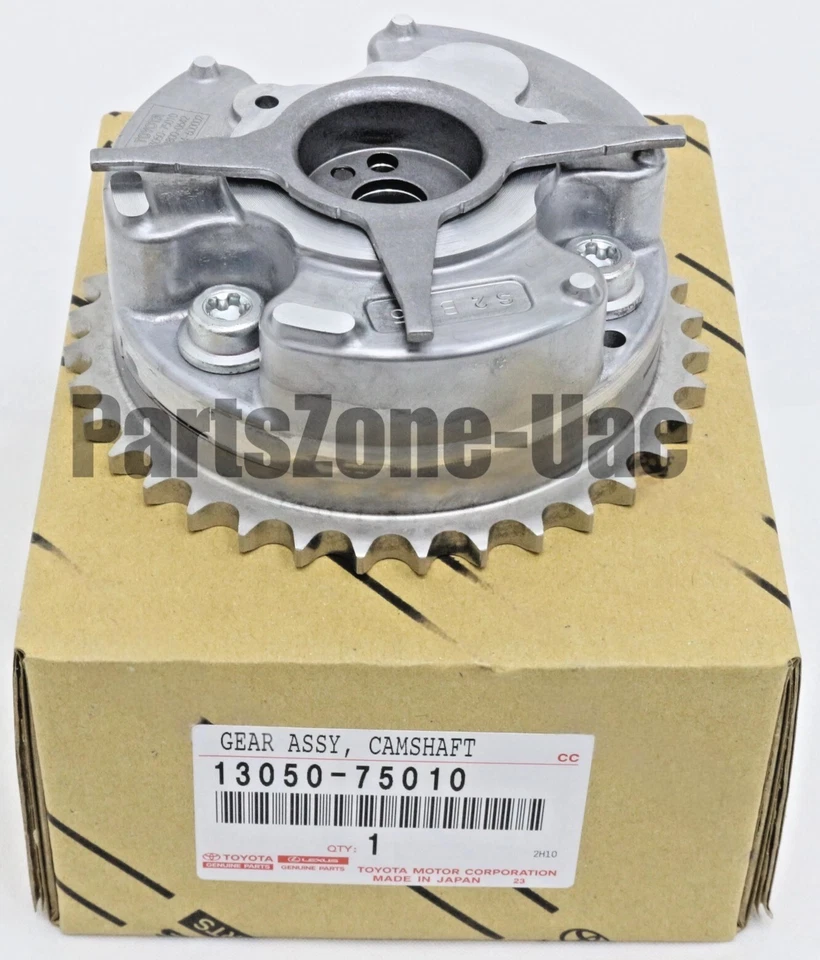 13050-75010 Toyota Tacoma 4Runner 2005-2013 2.7L 2TR-FE Camshaft Timing Gear OEM - Imagem 2 de 2