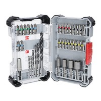 Bosch Extra Hard Schrauberbit‑ Und PRO Wood Bohrer-Set Aufsteller 35Tlg. - 26070