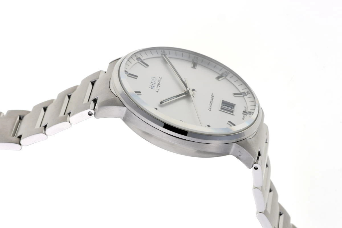 MIDO Commander Big Date Automatic SS Silver Dial … - image 6