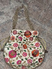 Indian Ethnic Potli Bag Women Girls Bridal Clutch Party Purse 9