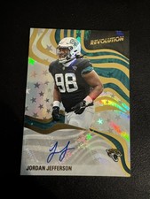 2025 Panini Revolution #RSA-JJE Jordan Jefferson Revolution Signatures Swirl