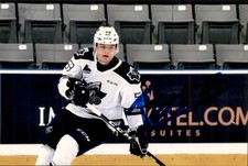 Isaac Belliveau Signed Auto 4x6 Photo Rimouski Oceanic / Pittsburgh Penguins #2