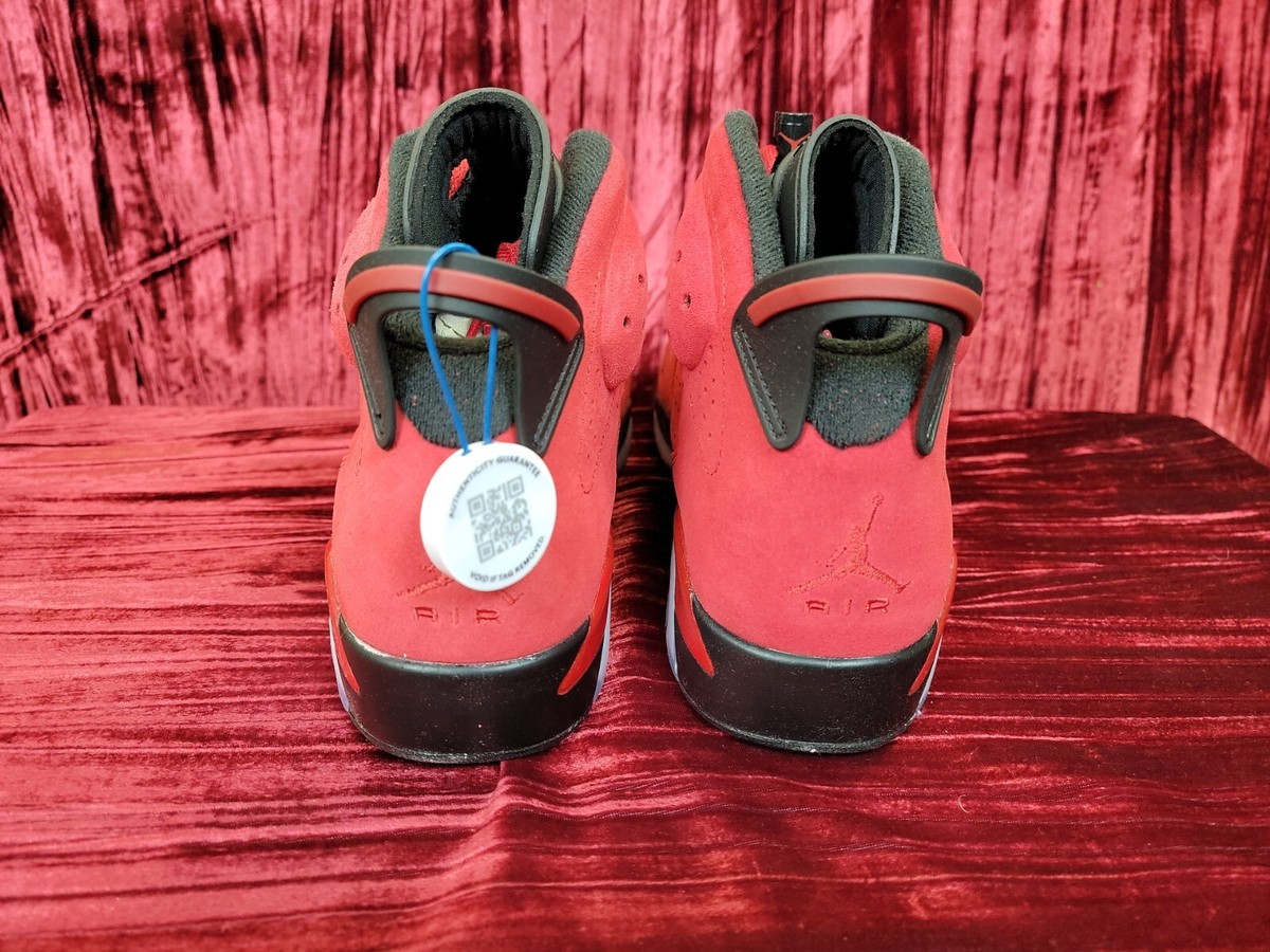 NIB CT8529-600 Nike Air Jordan 6 Retro Toro Bravo Red Black Raging