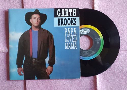 7” GARTH BROOKS – Papa Loved Mama - SPAIN press - PROMO - 1992 (EX+/EX+)