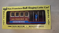 San Francisco, Bell Ringing Cable Car, Friction Motor, Metal Toy