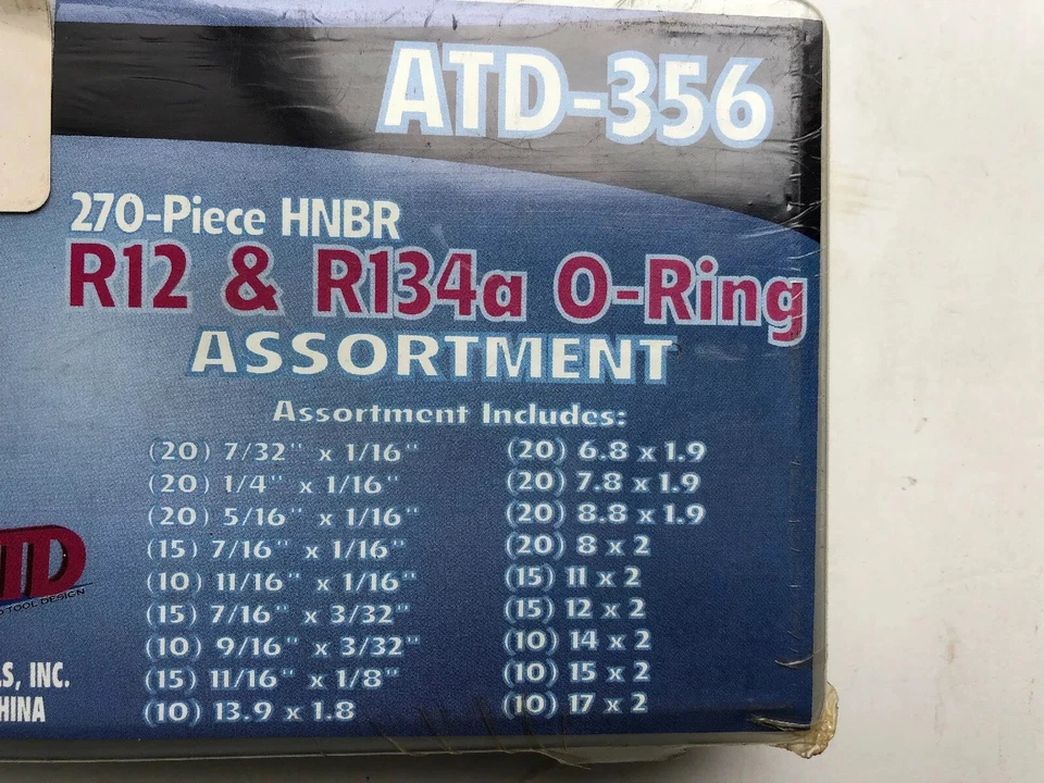ATD Tools 270PC HNBR O-RING ASSORTMENT - Image 3 of 3