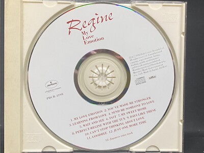 1995 Regine Velasquez 雷金 My Love Emotion Japan 12 Tracks CD Mega