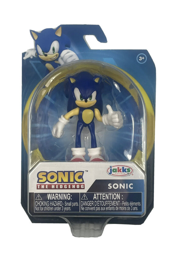 Sonic The Hedgehog Bendable 2.5 in Action Figure Jakks 2022