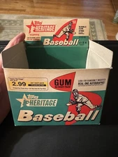 2007 Topps Baseball Heritage Store Display Box