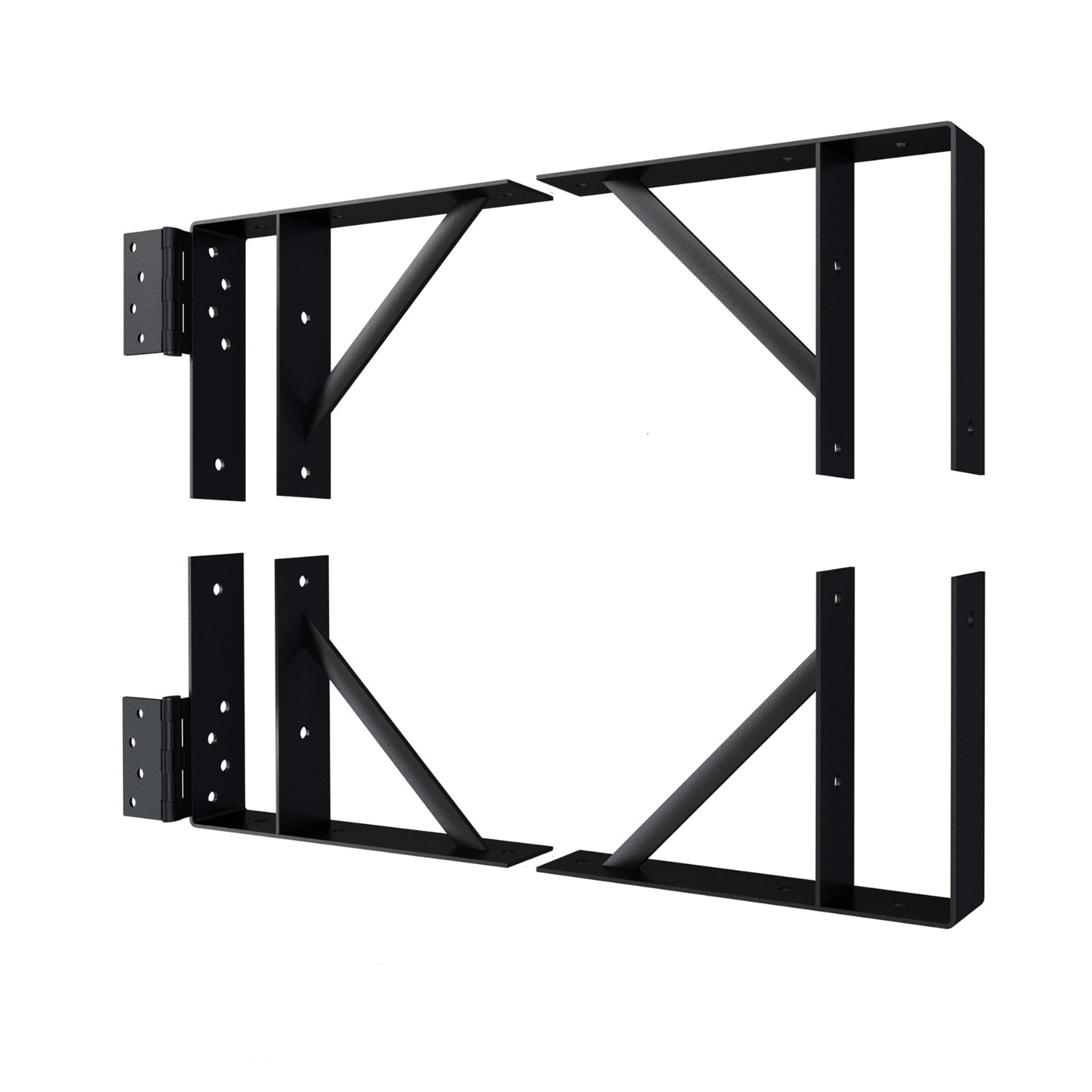 Heavy Duty Gate Corner Brace Bracket, Anti Sag Gate Kit Adjustable Gate Kit