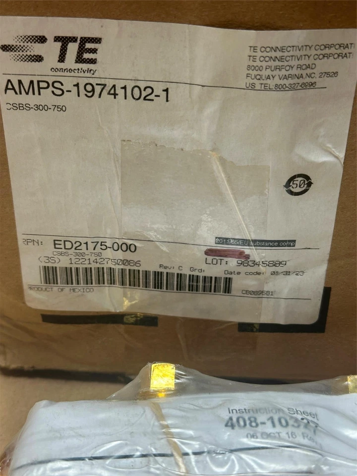 Conector de perno de cizalla conductor mecánico de cobre TE 35kV CSBS 300-750 MCM KCMIL Foto 3 de 4