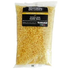 Waxness Natural Honey Gel Hard Wax Beads 2.2 lb / 1 kg