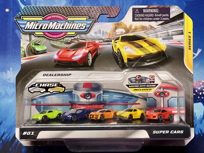 Micro Machines Super Cars CHASE Rare #01 Nip Hasbro new Race Cars
