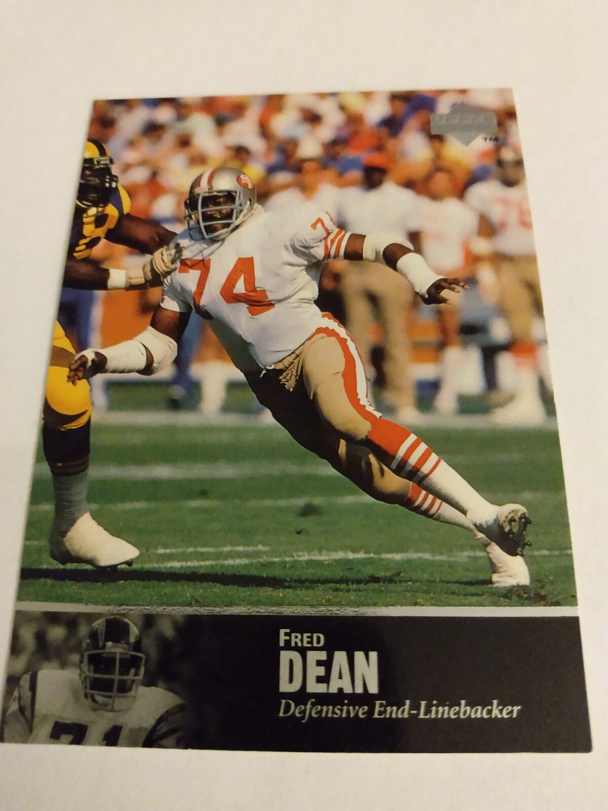 1997 Upper Deck Legends #97 Fred Dean San Francisco 49ers Louisiana Tech
