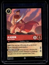 Disney Lorcana The First Chapter Aladdin Heroic Outlaw Non Foil 104/204