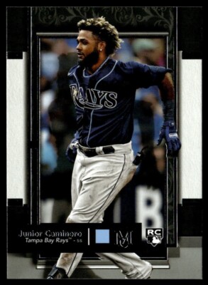 2024 Topps Museum Collection Junior Caminero (E) RC Tampa Bay Rays #74