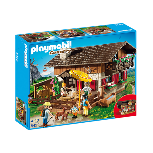 Ferme Bâtiment Construction Vecteur Clipart Fond Blanc | Vecteur Premium