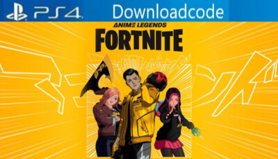 NEU für Spiel Fortnite Anime Legends Paket Playstation 4 PS4 PS DLC Key Code