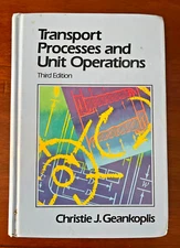 Transport Processes and Unit Operations Book -  Third Edition