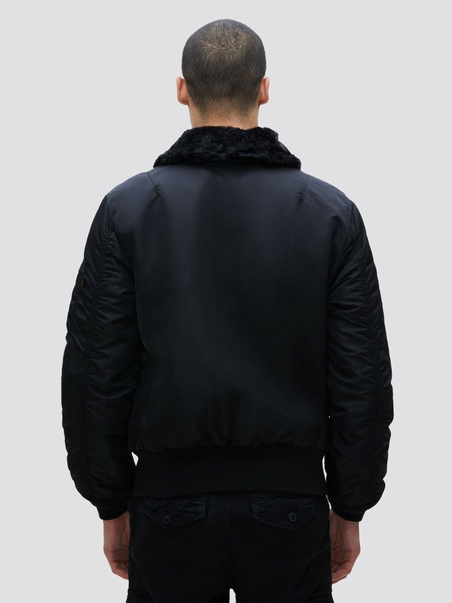 ALPHA INDUSTRIES SLIM FIT B-15 FLIGHT JACKET/BOMBER NYLON ALPHA INDUSTRIES SLIM FIT B-15 FLIGHT JACKET/BOMBER NYLON