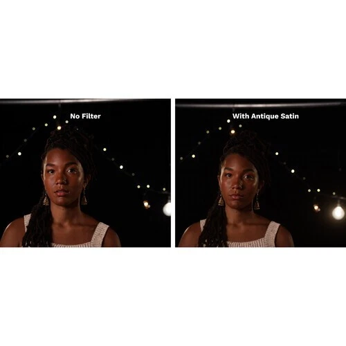 Tiffen Antique Satin Filter (4 x 5.65", Grade 1/4 Diffusion) W4565ASATIN14 - Image 3 of 4