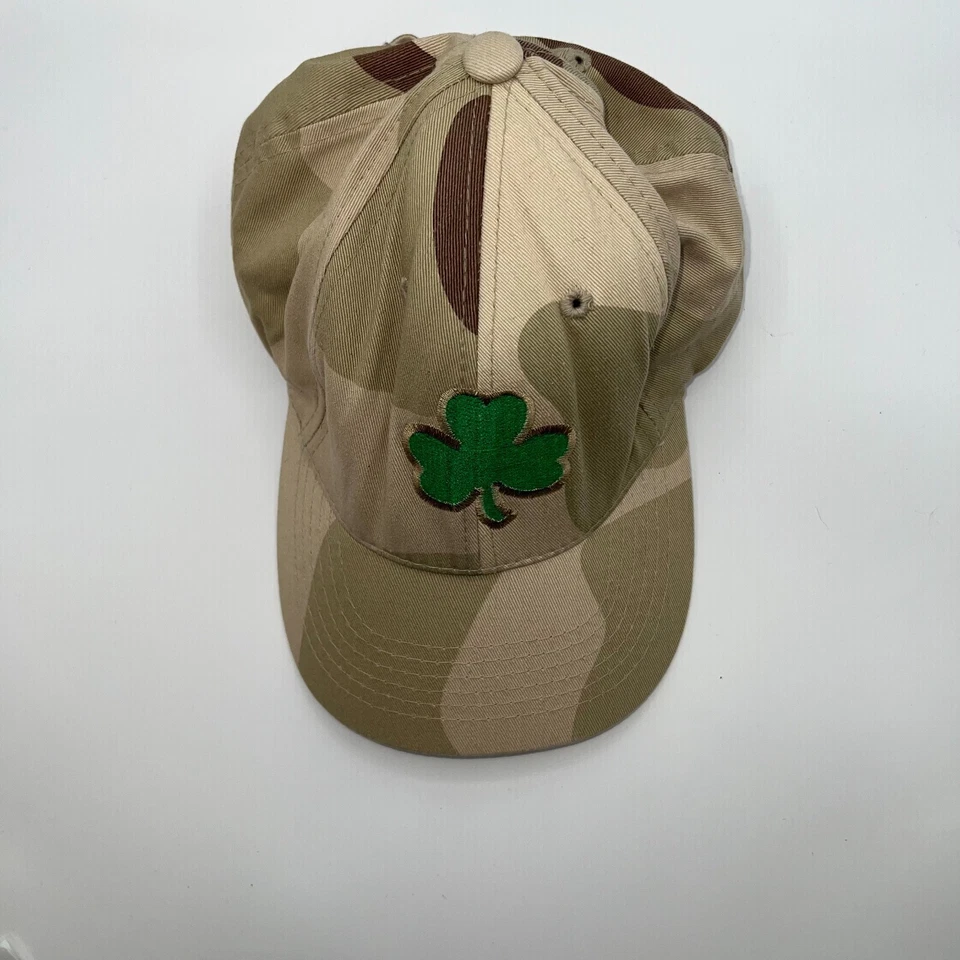 GORRA DE BÉISBOL "KIDS KAP" BRONCEADA CAMUFLAJE CON TRÉBOL DE TRES HOJAS VERDES Foto 2 de 4