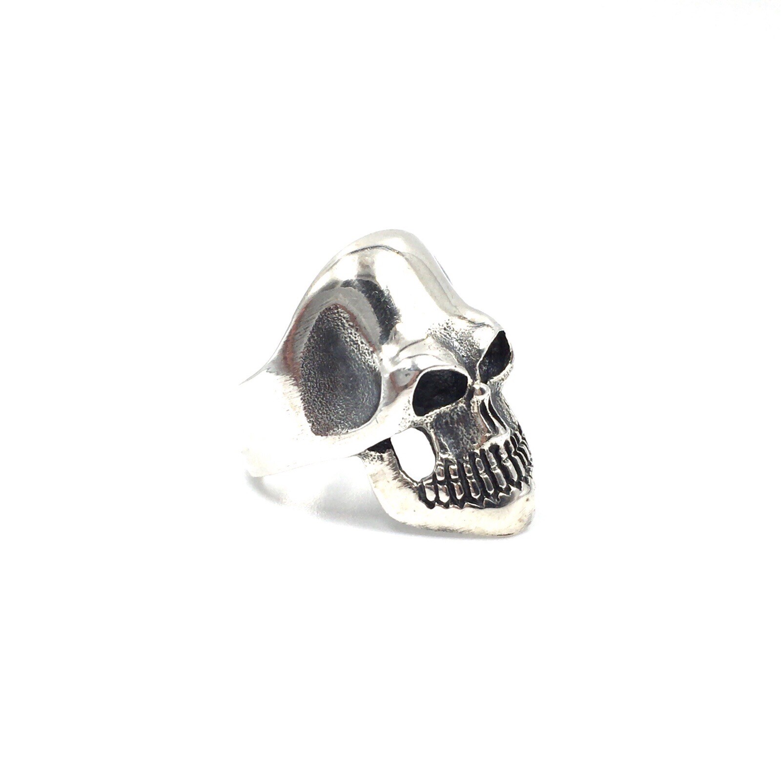 925 Silver Sterling Solid Skull Ring Mens Jewelle… - image 7