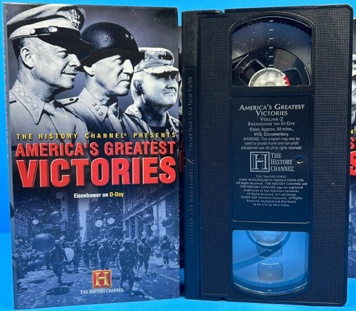 America's Greatest Victories (VHS Set of 3 Tapes 2002) Midway D-Day Desert Storm - Picture 8 of 9