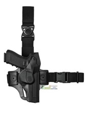 DCHT8 VEGA HOLSTER Duty CAMA Holster thigh kit nera per Beretta 98