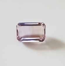 13.01 Ct Natural Ametrine Emerald Cut Bi Color AAA Eye Clean Ametrine 17x11 MM