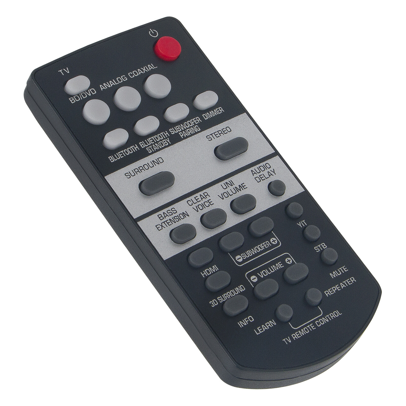 Nuevo Control Remoto FSR73 ZP80760 Reemplazado Para Sistema De Barra De Sonido YAMAHA FSR73-ZP80760 ATS-1050 YAS-105 SRT-700 ATS-1050 ATS-1050BL ATS-1050-R ATS1050 BL ATS10 Controlador Remoto 50R