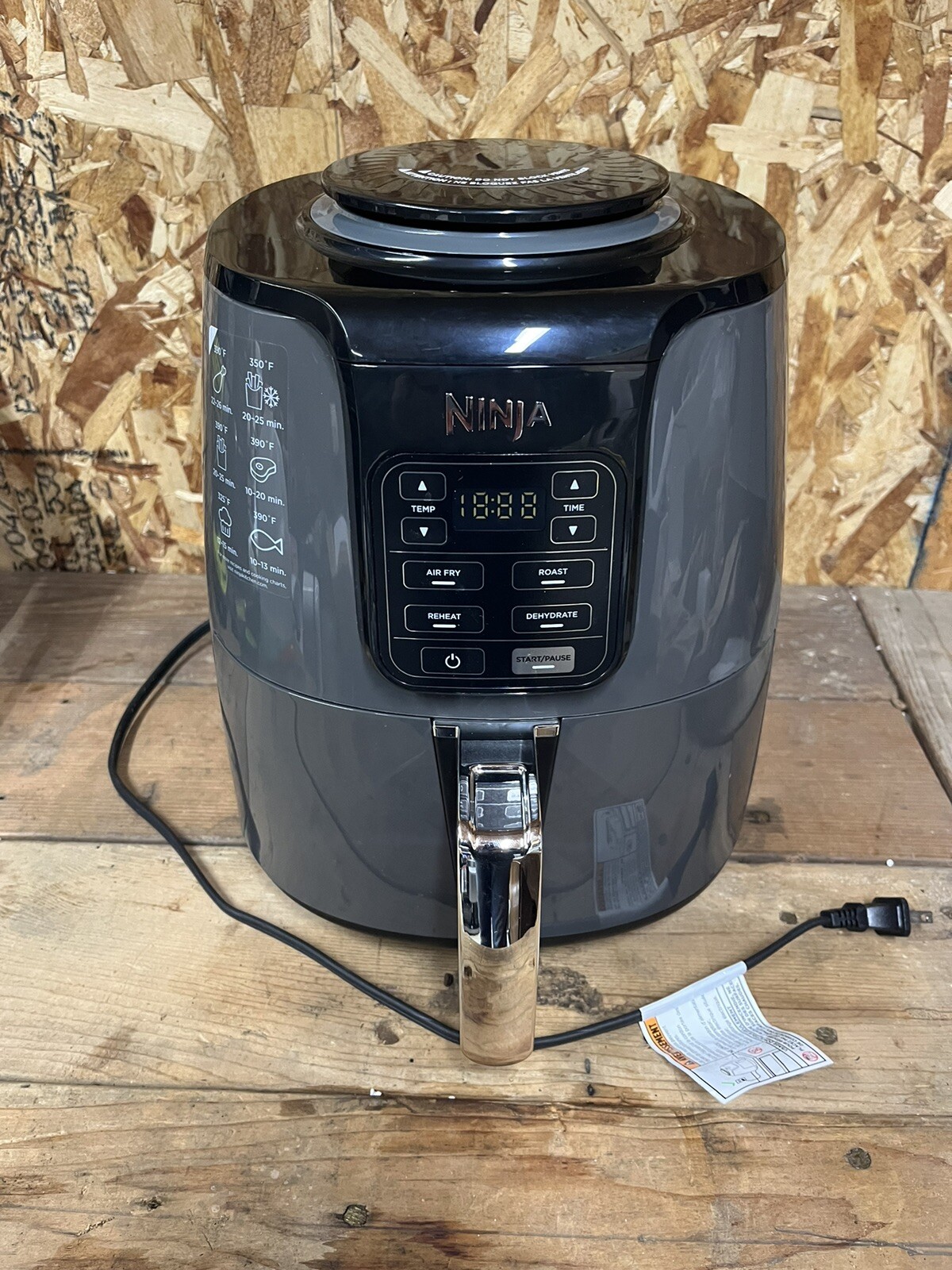 Ninja AF101 4 qt Air Fryer Black 622356554572 eBay