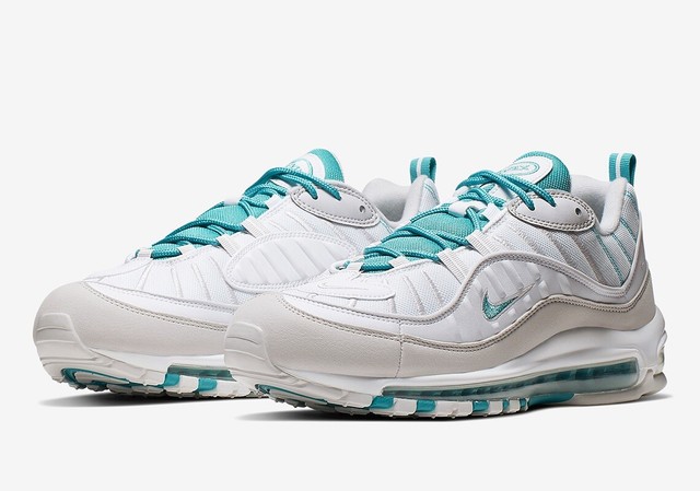 Size 9.5 - Nike Air Max 98 Teal Nebula 