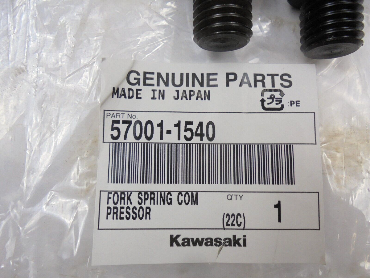 Genuine Kawasaki Motorcycle Fork Spring Compressor Tool New