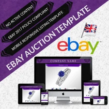 Ebay Template Responsive Listing Professional Auction Html Mobile 2019 Design