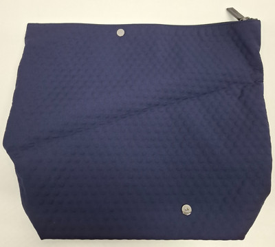 Jil Sander - Clutchbag - Blau - Tasche - Handtasche - Zip Pouch - Baumwolle