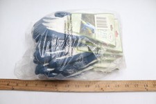 6-Pairs Garden Works Palm Coated with Foam Latex Garden Gloves Blue Small BFBS