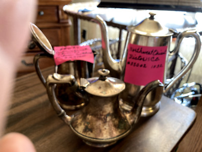 Railroad teapots / creamers Bundle lot of 3 -  End of year sale