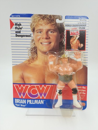 WCW Brain Pillman Flyin' Brian 1990 Action Figure ...