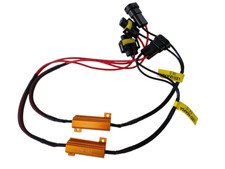 2x H8 H11 12V LED Lastwiderstand Widerstand Widerstände Nebelscheinwerfer 50 Wat