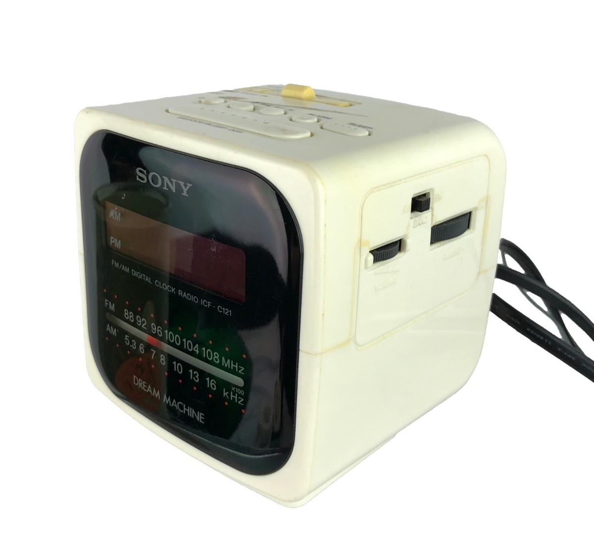 SONY　dream machine icf-c122 クロックラジオ Vintage Sony Dream Machine AM/FM Radio Digital Alarm Clock Model
