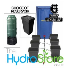 AutoPot 6 Pot 15 Litre System Including Choice Of Water Reservoir