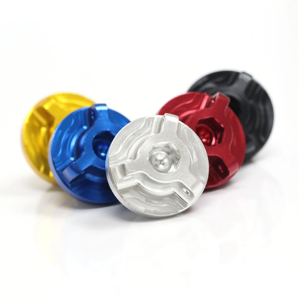 Tapa de llenado de aceite CNC Racing negra para Kawasaki Versys 1000 Z900 Z650 2017-23 22 21 Foto 3 de 4