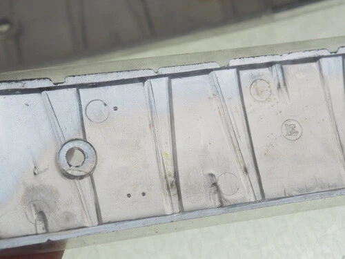 Yamaha DX100 DX-100 LS100 GREEN Emblem Fuel Gas Tank L/R NEW - Image 4 of 4