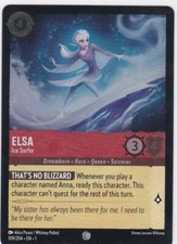 Elsa Ice Surfer 109/204 Cold Holo Foil - Disney Lorcana