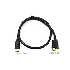 USB 3.1 Type C Male to USB 3.0 Micro B Male Plug Data Sync Connector Cable Cord