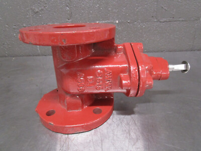 New SCI Main Gate Valve 2-1/2'' 250W Flanged AWWA C515 A536