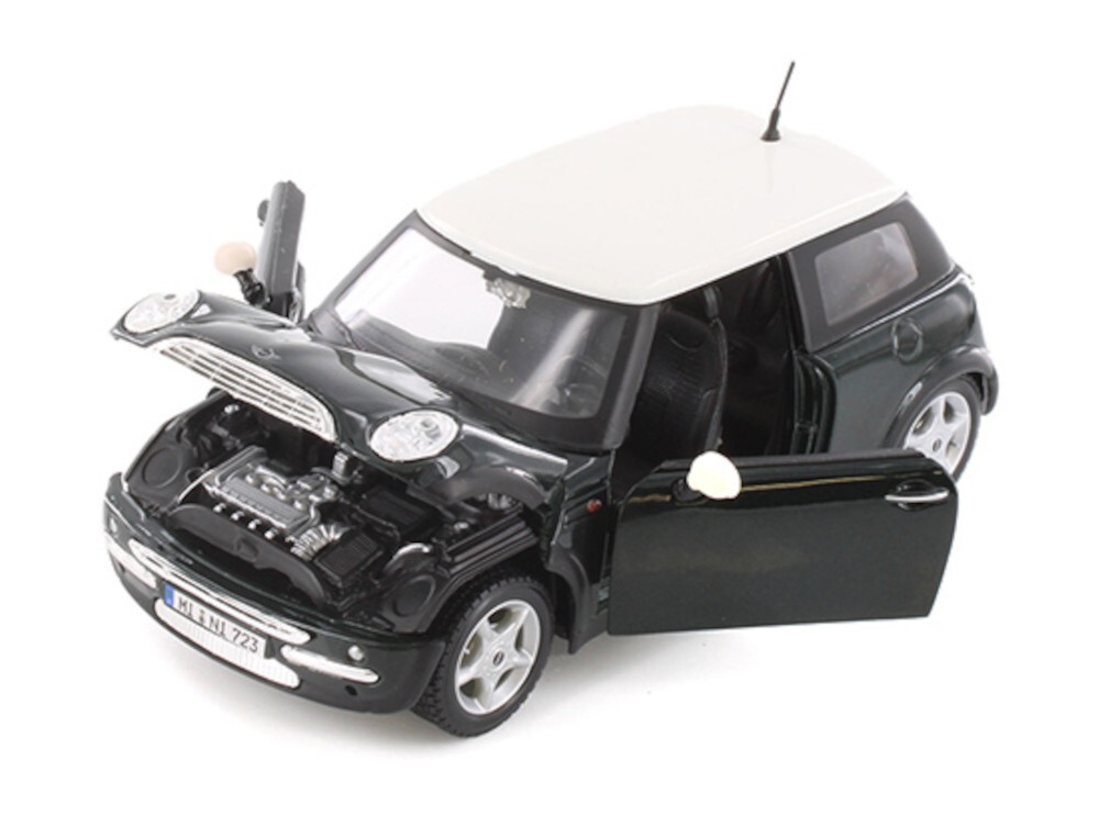 2001 Mini Cooper R50 R53 1/24 Scale Diecast Model by Maisto - DARK