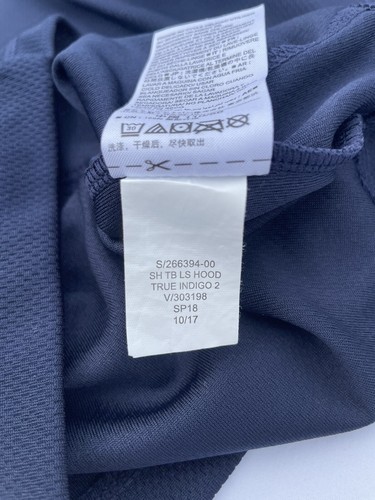 Baby Gap Long Sleeve Rashguard Swim Hoodie Pullover Gap Surf Dark Blue Size 4 - Picture 7 of 7
